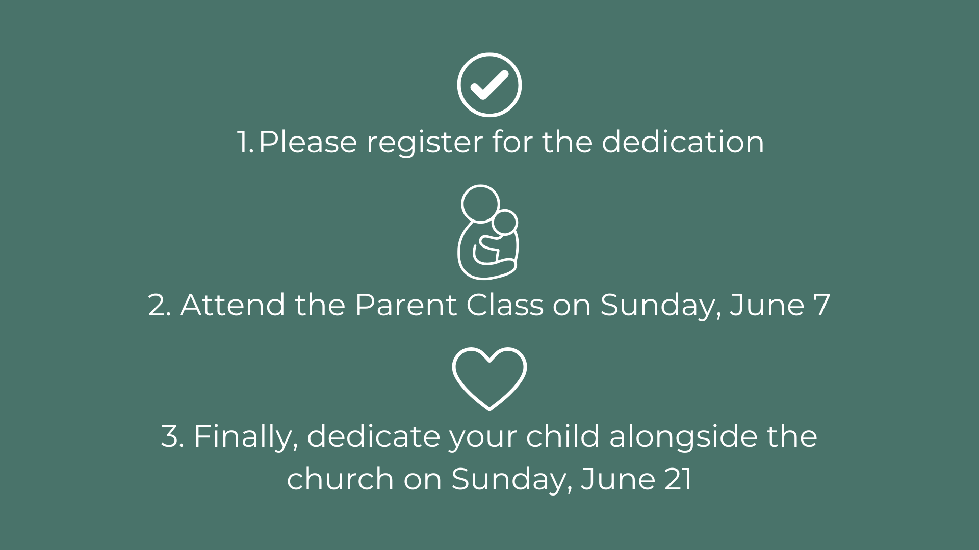 Child Dedication Image